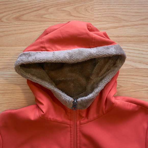 MAYA MAYA Women s Climate Control Embroidered Orange Slim Jacket Size L - Picture 9 of 14